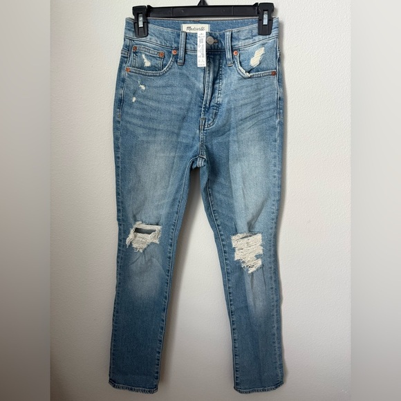 Madewell Denim - Madewell Distressed Vintage Jean Light Blue size 23